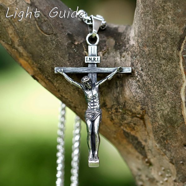 Collier avec pendentif amulette en acier inoxydable 316L pour hommes, pour adolescents, punk motard, bijoux cadeau, livraison gratuite, nouvelle collection 2022