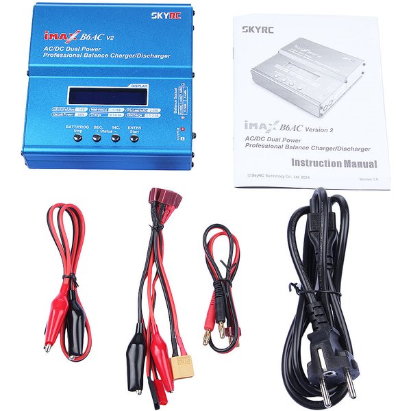 Chargeur/déchargeur de batterie Skyrc iMAX B6AC V2 pour drone de course RC original B6 AC
