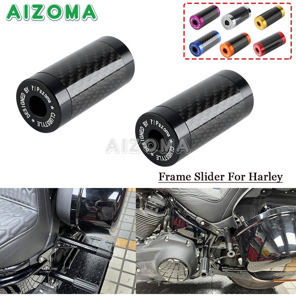 Protecteur de cadre de moteur pour Harley Softail, Low Rider, ST 117, FXLRST, Crash Bar Slider, Falling Bumper, Crash Pad