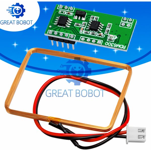 1PCS 125Khz RFID Reader Modul RDM6300 UART Ausgang Access Control System für Arduino diy