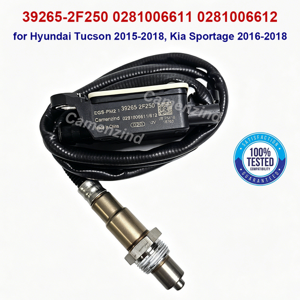392652F250 39265-2F250 0281006611 0281006612 Partikelsensor PM-Sensor für Hyundai Tucson 2015-2018 Kia Sportage 2016-2018 Diesel