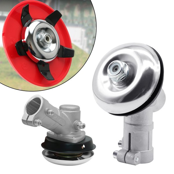 7/9 dents 26mm/28mm tondeuse boîte de vitesses tête de vitesse débroussailleuse coupe gazon remplacer la tête d'engrenage pièces de tondeuse à gazon outil de jardinage