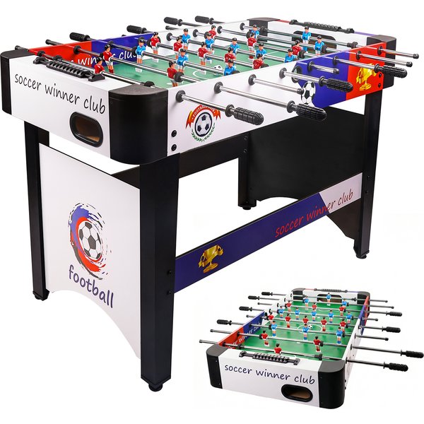 HLC Baby-Foot-Tisch, geeignet für Erwachsene und Kinder, 121 × 80 × 61 cm – die perfekte Wahl für Partys, Meetings und Unterhaltungsorte