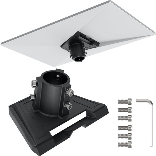 Pipe Adapter For Starlink Gen 3 Roof Pole Mount Wall Stand Round Mounting Kit Accessories For Starlink Gen3 V3 Standard Dish