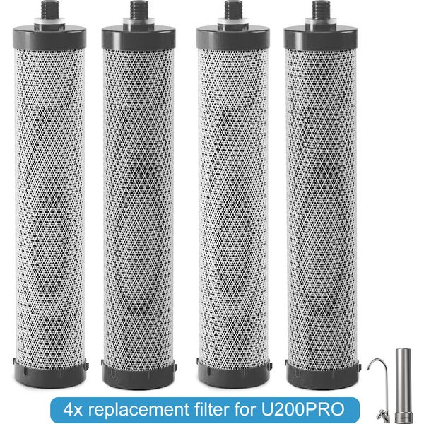 Replacement filter For ALTHY U200PRO Under Sink Water Filter Purifier Reduces 99% Bacteria Chlorine Lead Odor