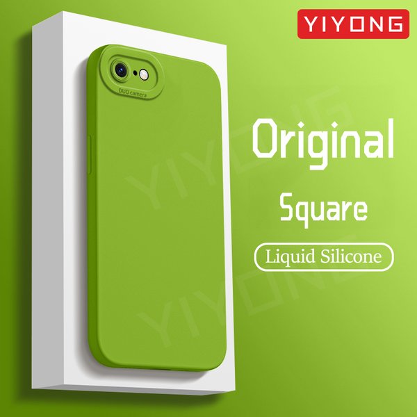 SE 2022 Hülle YIYONG Original Flüssigsilikon Soft Cover für iPhone SE 2020 2 3 SE2 SE3 7 8 Plus iPhone7 iPhone8 iPhoneSE Hüllen