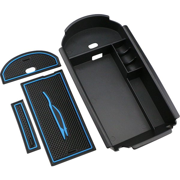 Boîte d'accoudoir de voiture, boîte de rangement de Console centrale, organisateur de conteneur, boîte de support pour Toyota C-HR CHR 2016 – 2022, accessoires