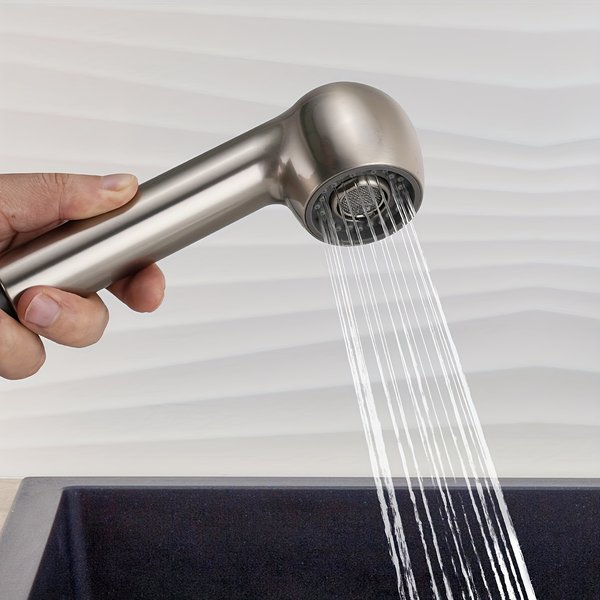 Tête de pulvérisation universelle pour robinet de cuisine G1/2, buse de douche extractible, remplacement de mélangeur de robinet d'évier de salle de bains