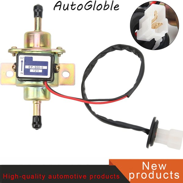 Universal Low Pressure 12V Injection Electric Car Fuel Pump Diesel For Yanmar Kubota Kohler 12585-52030 EP500-0 035000-0460