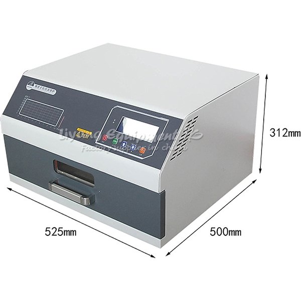 LY962C Programmierbarer Reflow-Ofen 2400W Digitale SMD BGA PCB Lötstation 220V EU-Lager Versand
