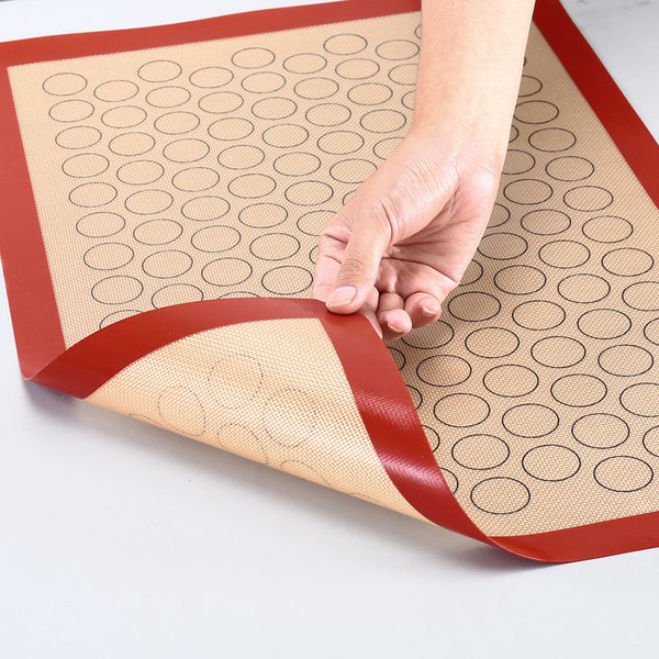 Tapis de cuisson en Silicone, feuille antiadhésive, tapis à pâte à rouler, plateau à macarons, four de cuisson pour gâteaux, biscuits, pâtisserie, outils de cuisson