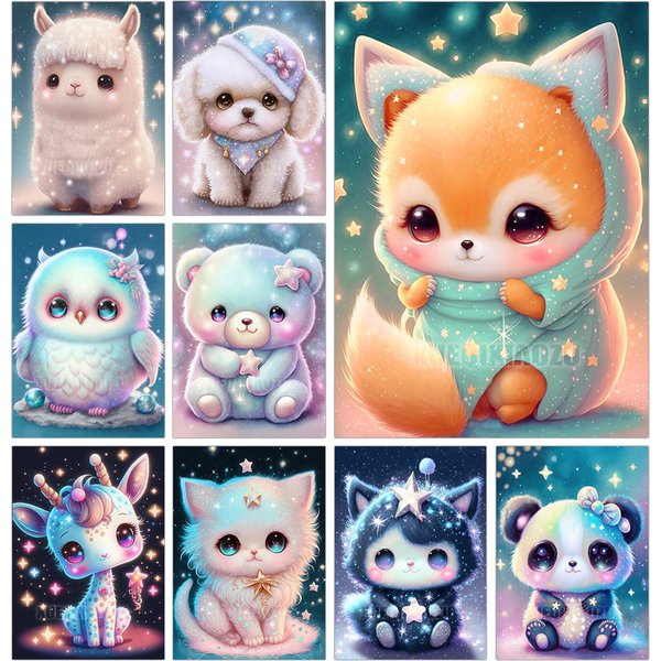 Nouveau mignon petit ours diamant peinture Art photo dessin animé animaux mosaïque point de croix Kit plein diamant broderie décor à la maison