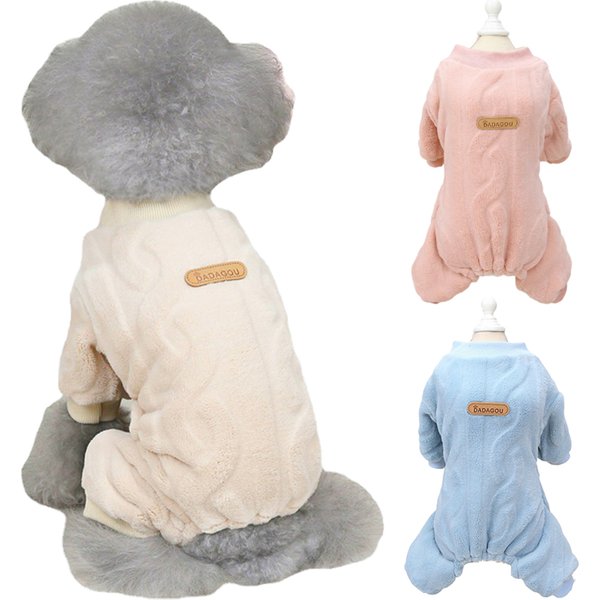 Winter-Hunde-Overall-Mantel, warme Hundekleidung für kleine und mittelgroße Hunde, Welpen-Pyjama, Chihuahua-Overall, französische Bulldogge, Jacke, Haustier-Outfit