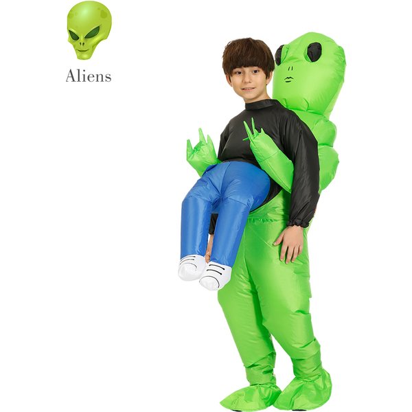 ET-Costume Gonflable de Monstre Effrayant pour Enfant et Adulte, Vêtement de Scène pour ixde Thanksgiving, Noël, Festival, Cosplay