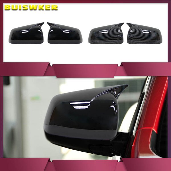 For Mitsubishi Lancer X 10 EX EVO 2008-2016 Side Door Rearview Mirror Cover Cap Trim Shell Sticker Car Styling Accessories Part