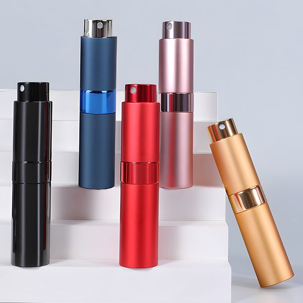 1/3/5/7pcs Perfume Refill Bottle 8ml Metal Aluminum Refillable Perfume Bottle Spray Bottle Portable Atomizer Perfume Travel