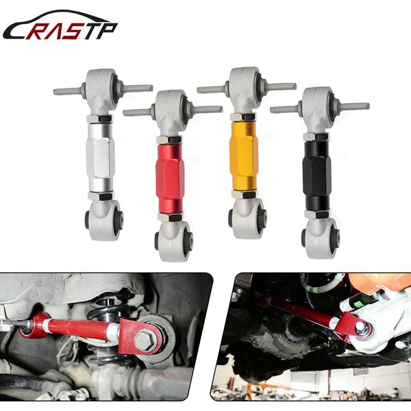 RASTP-Kit de cambrure de Suspension arrière réglable en aluminium bras de commande réglable en os de chien pour Honda Civic EK EG CRX 1988-2000 LTB002