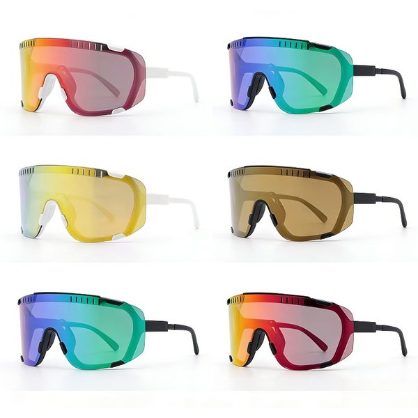 Okulary rowerowe POC DEVOUR, okulary przeciwwiatrowe do jazdy na rowerze, okulary ochronne UV400, antyrefleksyjne okulary rowerowe dla kobiet i mężczyzn