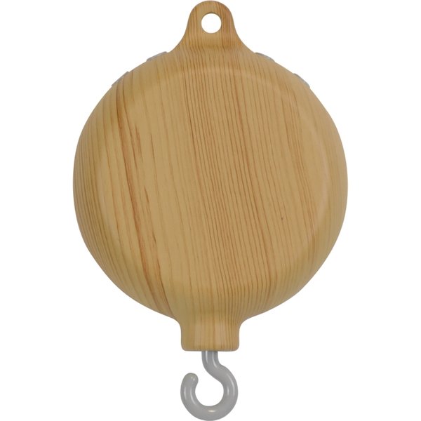 Boîte à musique bébé 35 chansons Grain bois rotatif Mobile berceau mouvement lit Mobile Musical nouveau-né cloche porte-berceau support bras hochet