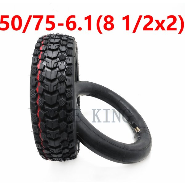 Pneu intérieur et extérieur 50/75 – 6.1 pour Scooter électrique Xiaomi Mijia M365, accessoires pour pneus tout-terrain 8 1/2x2