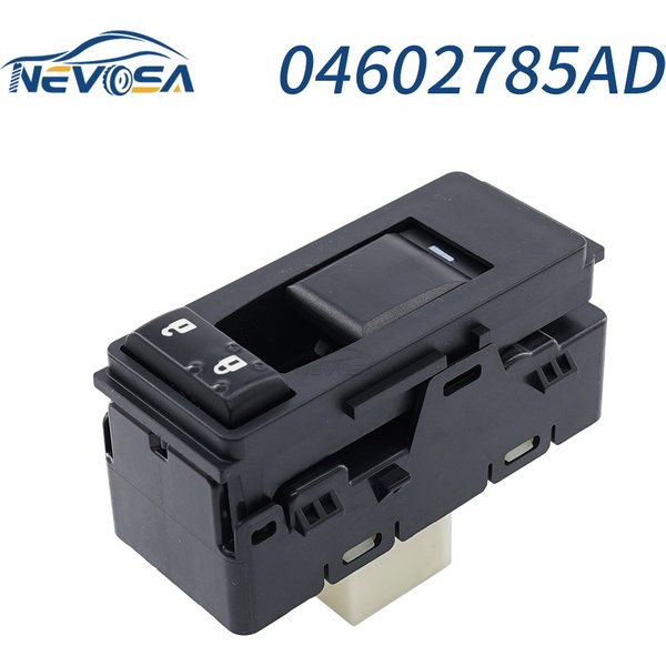NEVOSA-Commutateur de fenêtre de commande d'alimentation principal de voiture de passager avant, fusible, Dodge Avenger Charger pyram, Jeep, 04602785AD