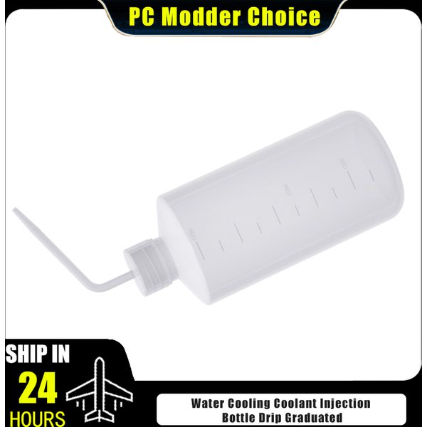 Goutte de bouteille d'injection de liquide de refroidissement par eau graduée pour un ajout de liquide facile 250/500ML
