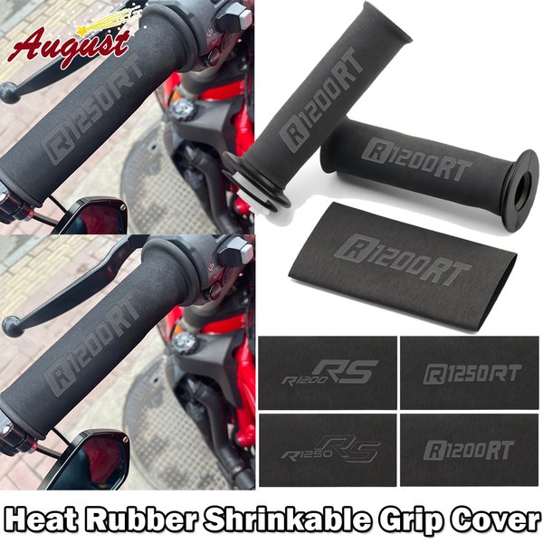 Couvercle de poignée thermorétractable universel pour moto BMW R1200RT R1250RT R1200RS R1250RS R 1200 RT, poignée de guidon en caoutchouc antidérapante