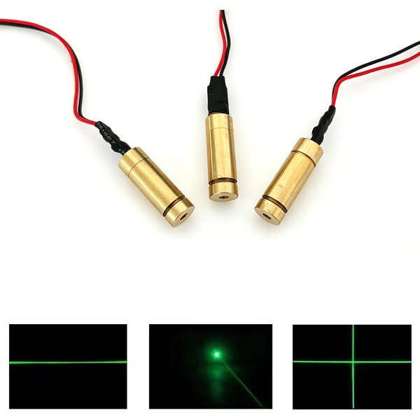 532nm Grüner Punkt/Linie/Kreuz 50mW 100mW Lasermodul DIY Holzbearbeitung Positionierungs-Lokalisator