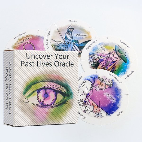 Le plus récent découvrez votre vie pas cartes Oracle Tarot Deck forme ronde 87 cartes Fortune Telling Divination Oracle cartes Tarots jeux