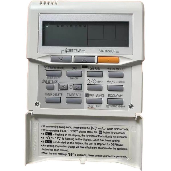 【B25B!】 Nouveau panneau de commande de climatisation original adapté à Fujitsu T pour la série Mini, contrôleur filaire UTY-RNKYT AR-WAC1E
