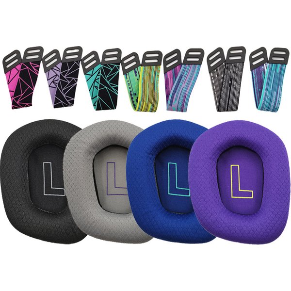 Coussinets d'oreille en coton pour casque Logitech G733, coussin d'oreille en mousse de haute qualité, adapté parfaitement 6.16