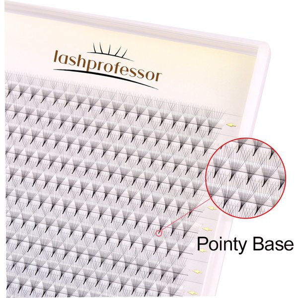 Lashprofessor 6D 8D 10D Vorgefertigte Fächer Wimpern Spitze Basis Russische Volumenfächer Wimpern Professionelle Wimpernverlängerungen Make-up Cilios