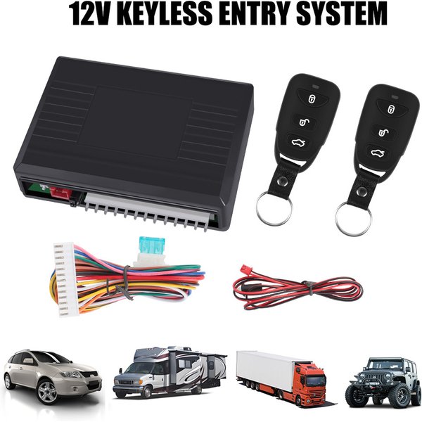 Car Remote Central Door Lock Keyless Control Kit Alarm System Remote Control