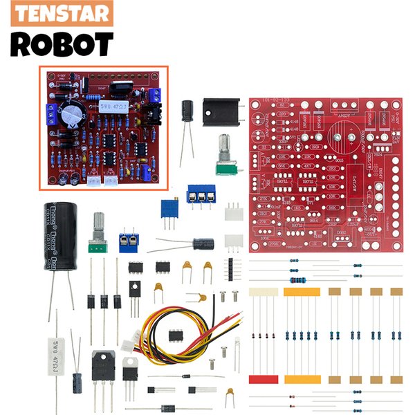 Alimentation régulée cc 0-30V 2mA-3A, Kit de bricolage, Protection de limitation de courant réglable en continu, ensemble de régulateur de tension