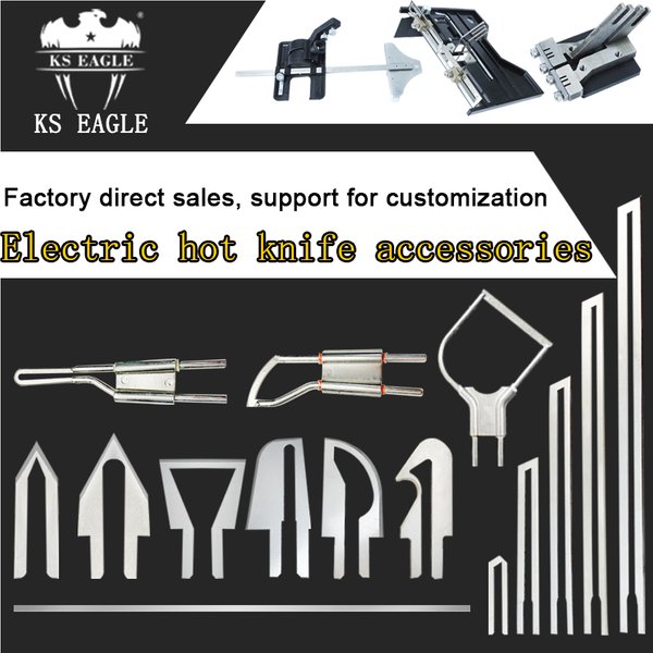 Elektrische heiße Messers ch neider gerade Klinge Schaum Schlitz biegbare Klinge heißes Schneidwerk zeug Zubehör Heiz messer Schneid teile