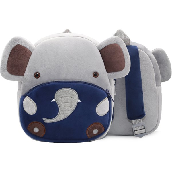 Jungen Mädchen Rucksack Niedlichen Tier Elefant Kinder Plüsch Rucksack Kindergarten Schultasche