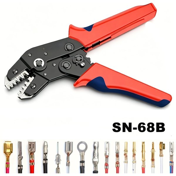 Pince à sertir de fil SN-68B pour JST PH 2.0mm,XH 2.5mm,VH 3.96mm,JWPS 4.0mm et sertisseuse de bornes à baril ouvert Dupont