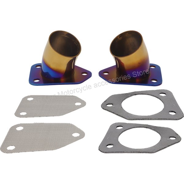 Końcówki wydechu ze stali nierdzewnej 50mm z uszczelkami i osłonami przeciw iskrom do CFMOTO CFORCE 850 1000 G3 2024+ - części ATV