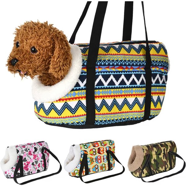 Classic Pet Carrier For Small Dogs Cozy Soft Puppy Cat Dog Bags Backpack Outdoor Travel Pet Sling Bag Chihuahua Pug Pet Supplies