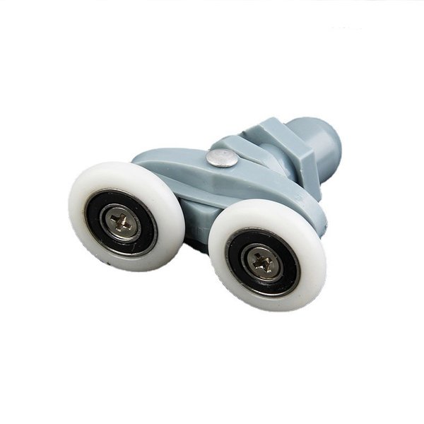 8pcs Double Twin Shower Door Rollers Wheels Runners Pulley Pulleys 19/23/25/26/27mm Wheels Diameter