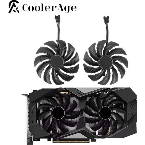 88MM T129215SU Graphics Card Cooling Fan For Gigabyte RTX 2060 2070 1650 1660 Ti SUPER WINDFORCE OC 6G Video Card Fan Cooler
