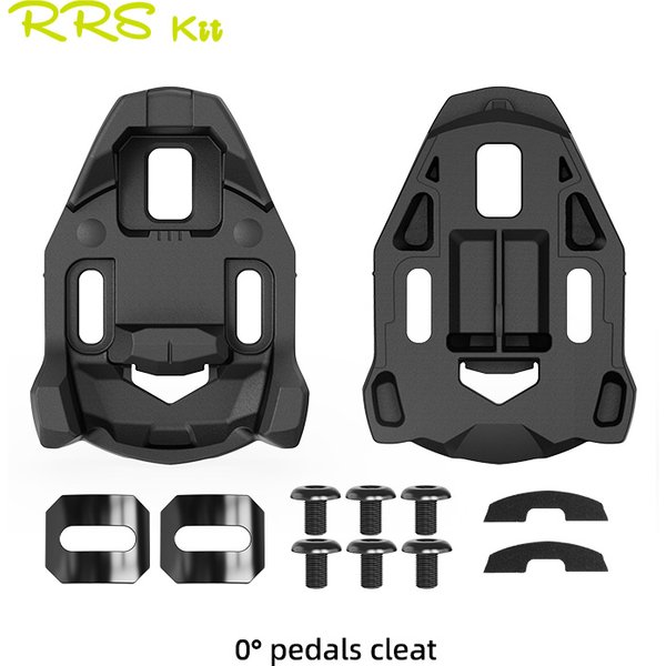 RRSKIT Rennrad, selbstsichernde Pedalschloss-Schlitten, kompatibel mit Xpresso/Xpro/lclic Pedal Bike 0 ° Und 5 ° Zeitschlossplatte