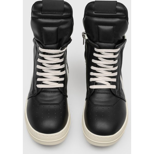 Bottes montantes pour hommes, style streetwear euro-américain, à blocs de couleur et empiècements géométriques, rehaussantes et personnalisées