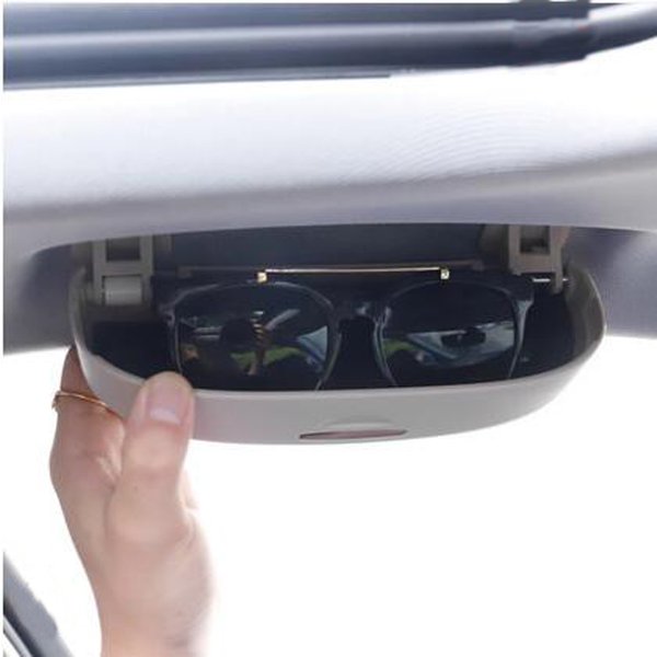 Auto Gläser Box Lagerung Halter Sonnenbrille Fall Auto-styling auto zubehör Für Honda Neue Civic 10th 2016 2017 2018