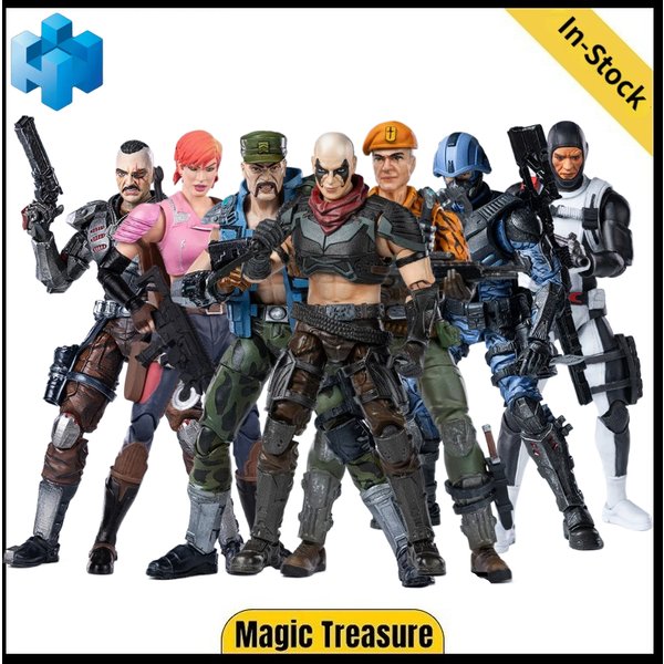 【In Stock】HIYA EXQUISITE MINI G.I. Joe Gung-Ho Flint Firefly Major Bludd Zartan ZARANA 1/18 Action Figure
