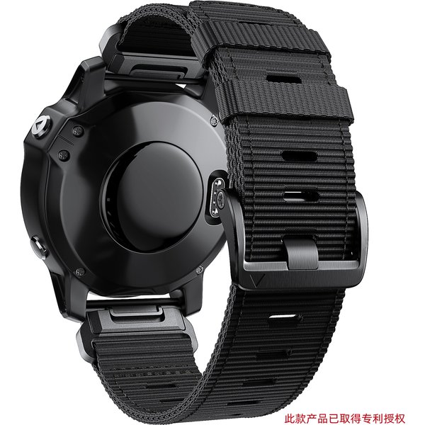 22 26mm Nylon Quick Release Strap Wristband For Garmin Fenix5/5Plus/6/6Pro/7/Instinct Easy Fit Watch Band Replaceable Bracelet