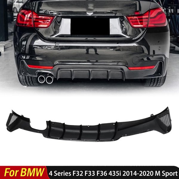 Diffuseur de pare-chocs arrière Sport, protection des lèvres, séparateur de plaque de becquet, accessoires automobiles, pour BMW série 4 F32 F33 F36 435i 2014 – 2020 M