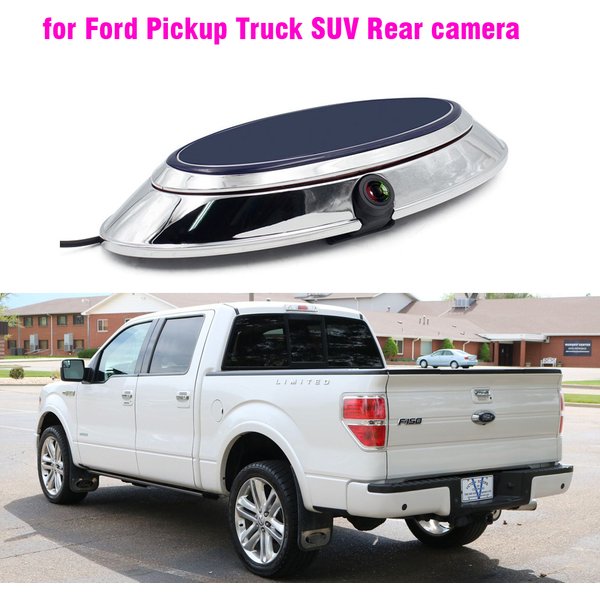 Rear Tailgate Tail logo Camera HD Rear View For Ford Ranger Explorer T6 T7 T8 XLT F350 F250 F150 Pickup Truck SUV