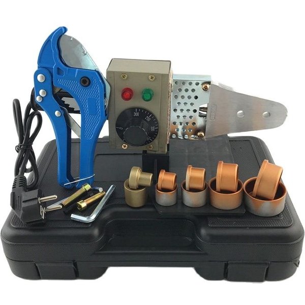 1 Set Lötkolben Für Kunststoff Rohr Schweißen Maschine 220V Rohr Schweißen Maschine PPR Heizung Maschine Mit 16/20/25/32/40mm Köpfe