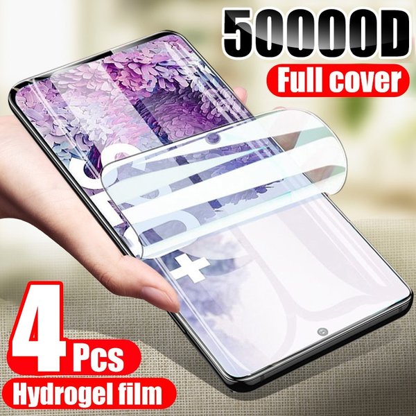 4 Stücke Hydrogel Film Displayschutzfolie Für Samsung Galaxy S10 S20 S21 S22 Plus S23 Ultra FE Displayschutzfolie Für Note 20 8 9 10